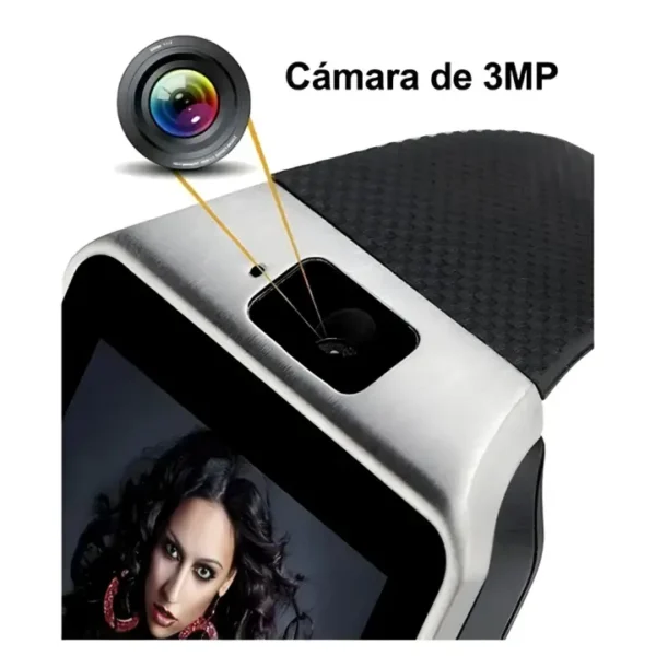 DZ09 Smart Watch – Sim Call, Memory, Camera & Fitness Tracker - Image 5