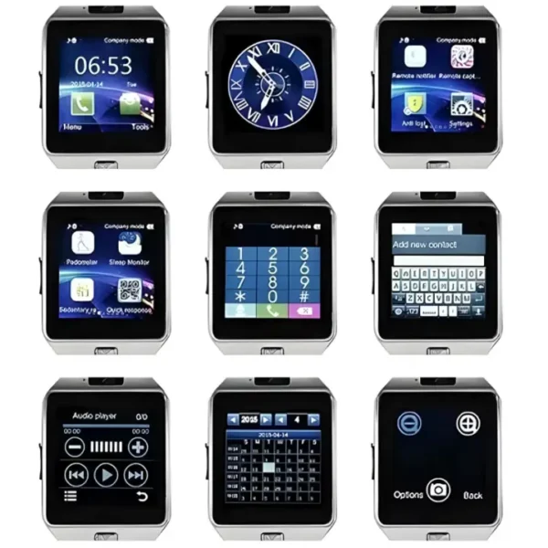 DZ09 Smart Watch – Sim Call, Memory, Camera & Fitness Tracker - Image 6